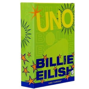 UNO Canvas Billie Eilish UNO Card Deck - New / Sealed Collectible